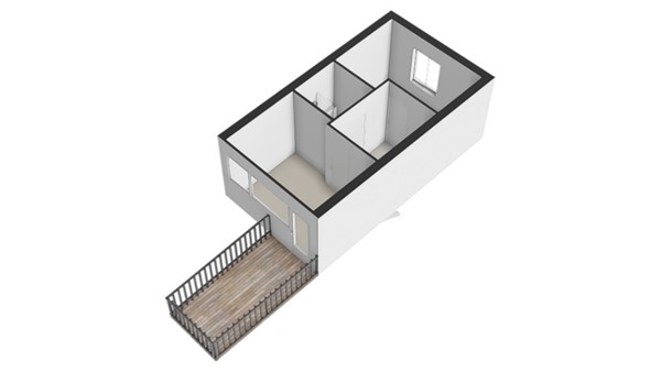 Plattegrond - Graswinckelstraat 38, 2613 PW Delft - 1e Verdieping-3D.jpg